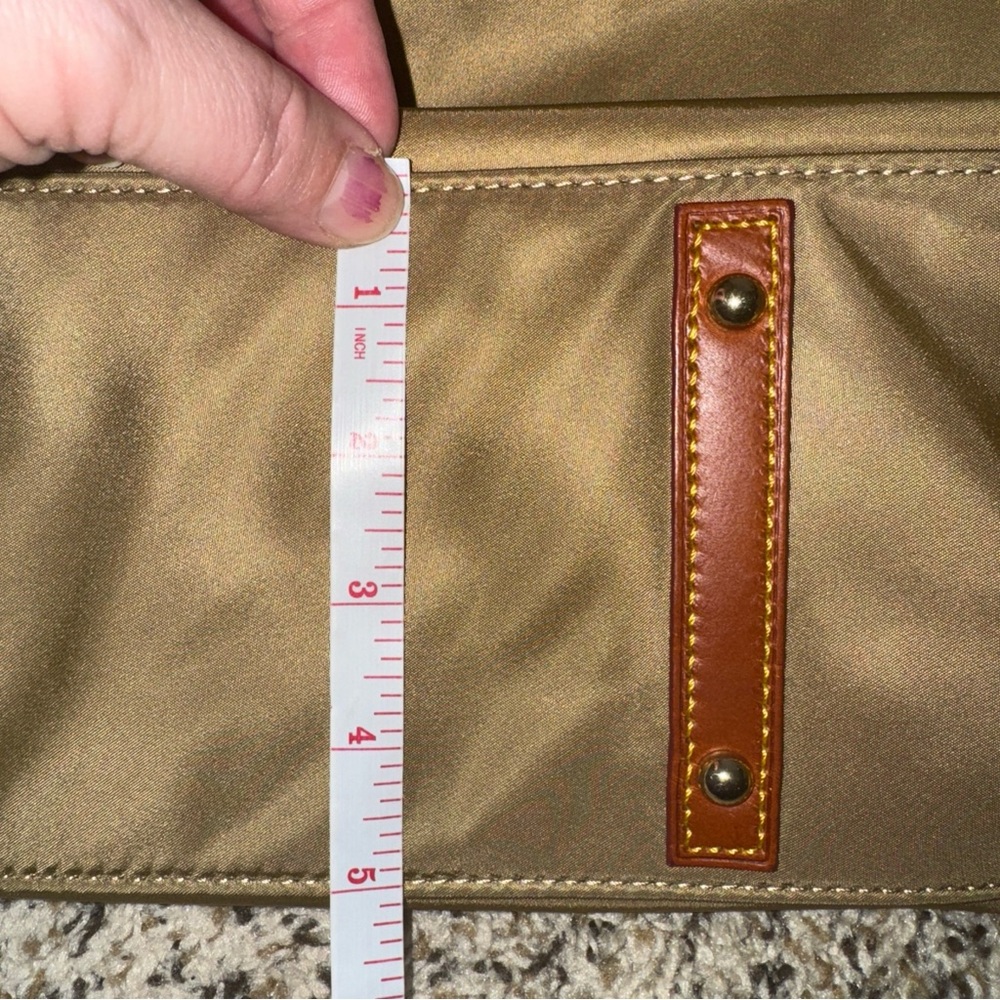 DOONEY & BOURKE Belvedere Nylon with Leather‎ Trims Hobo Shoulder Bag - Picture 14 of 14